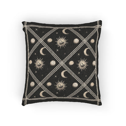 C-32 Celestial Pattern Woven Pillow