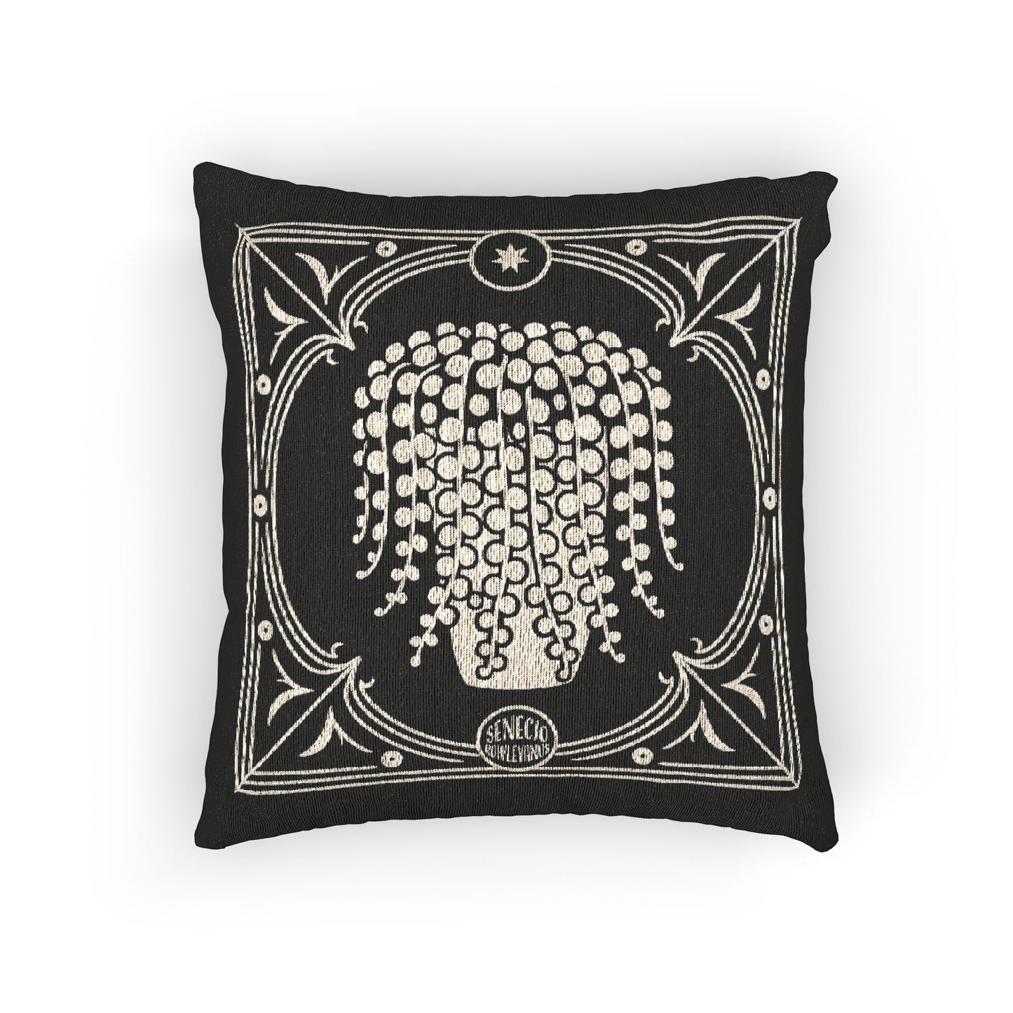 C-24 String Of Pearls Woven Pillow