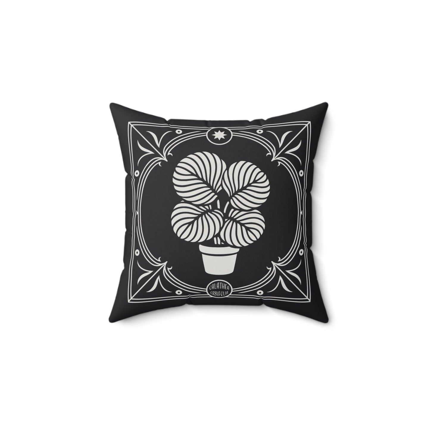 Calathea Orbifolia Faux Suede