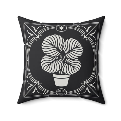 Calathea Orbifolia Faux Suede