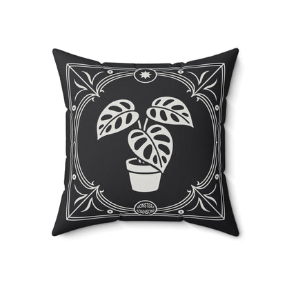 C-31 Monstera Adansonii Faux Suede