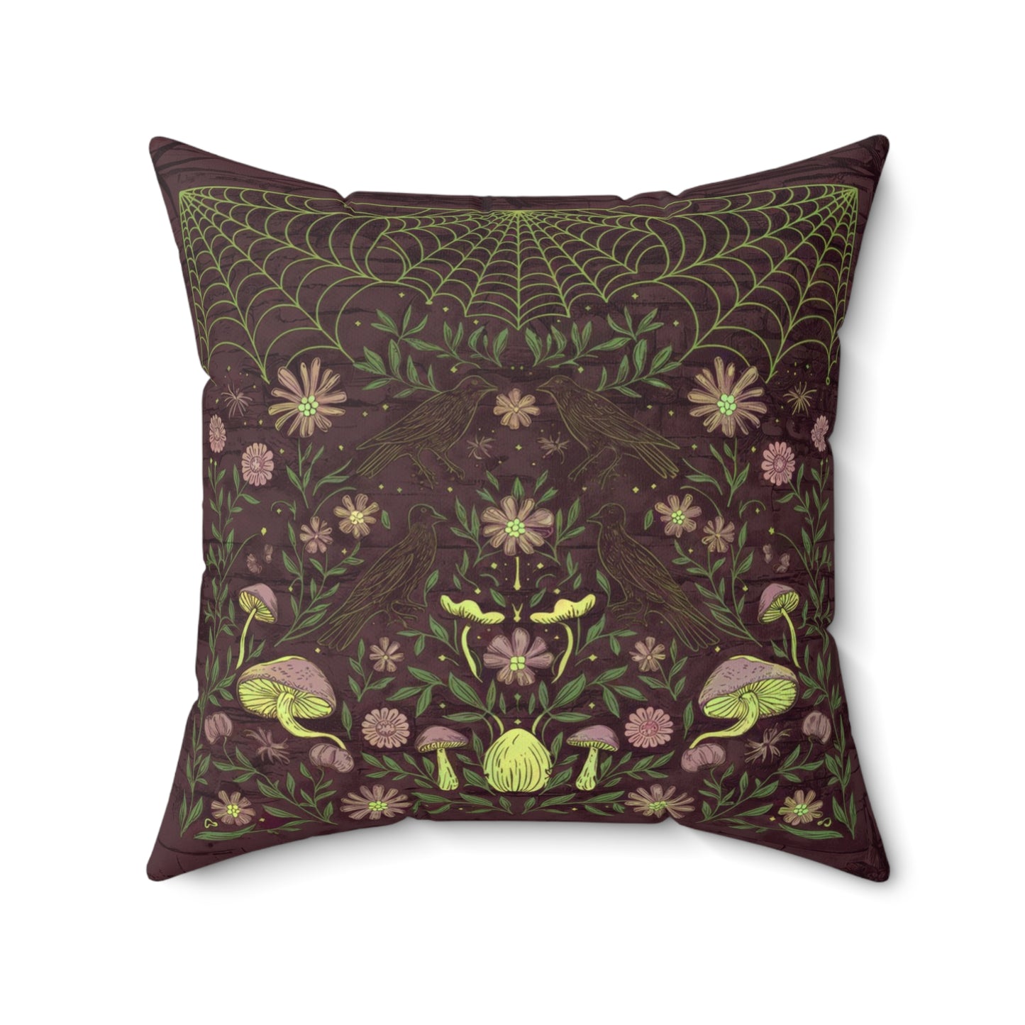 C-5 Raven Spider Faux Suede