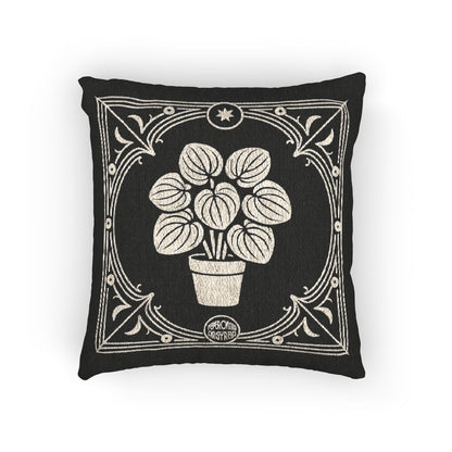 C-21 Peperomia Woven Pillow