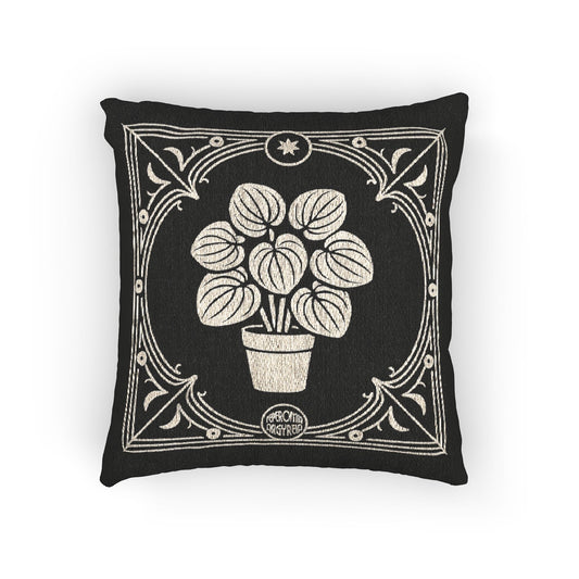 C-21 Peperomia Woven Pillow