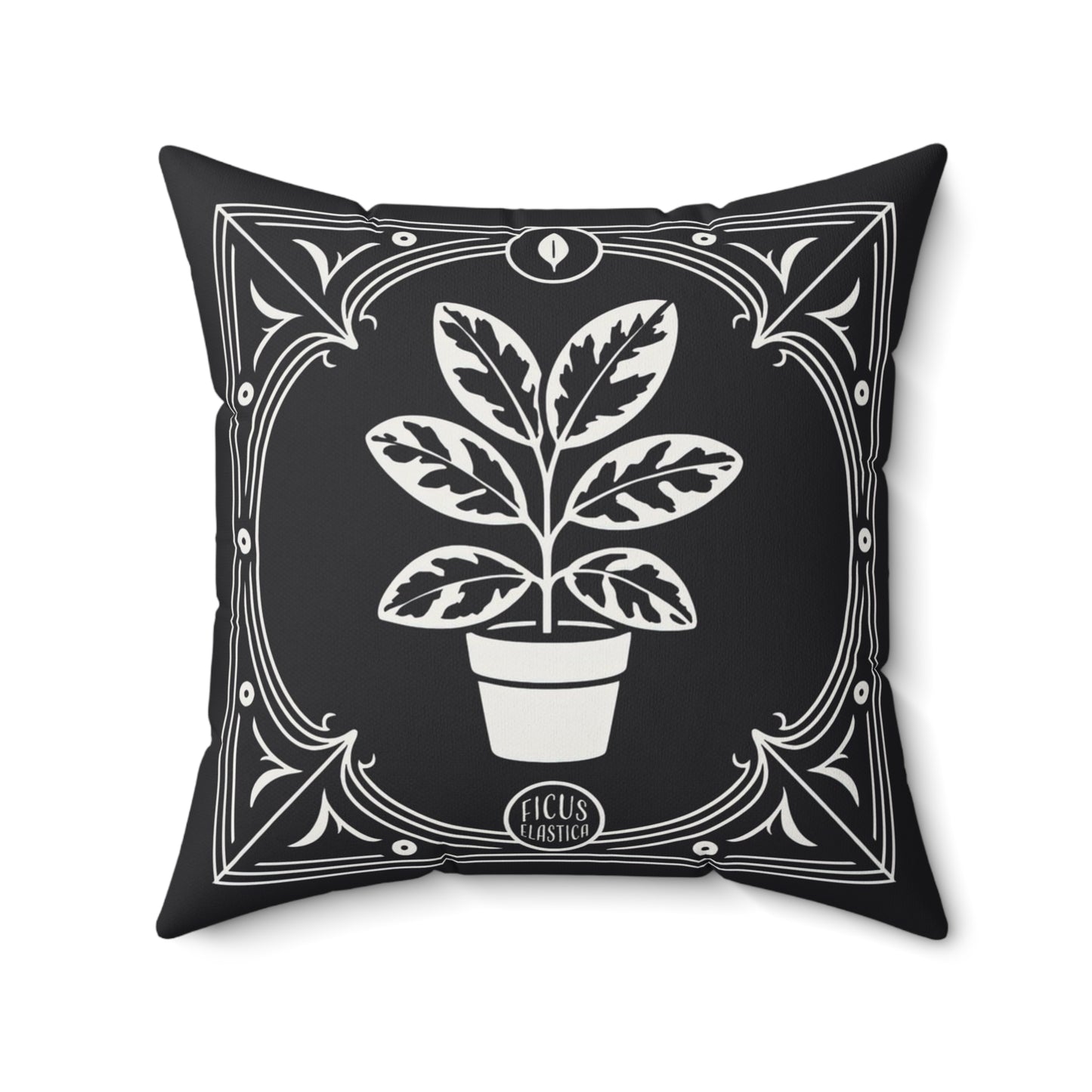 Rubber Plant Faux Suede