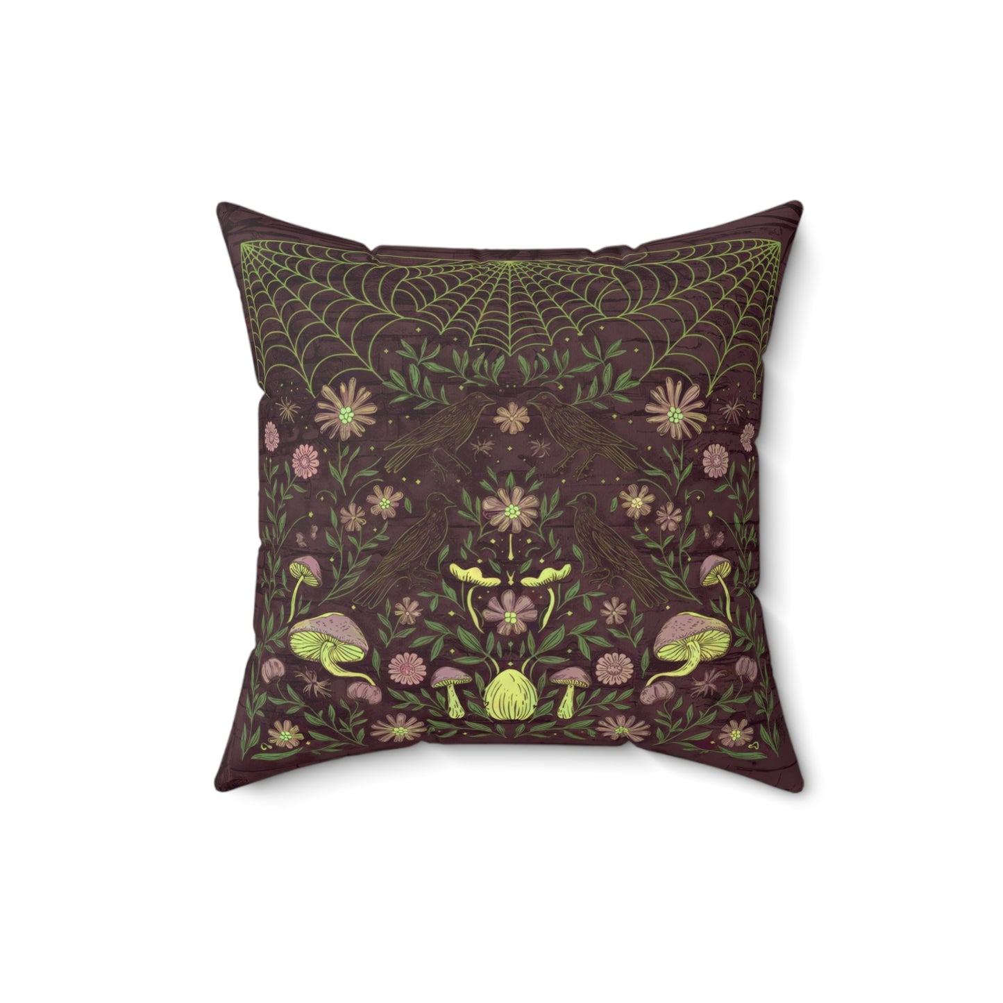 C-5 Raven Spider Faux Suede