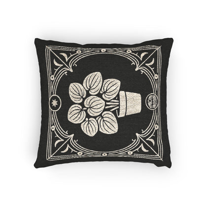 C-21 Peperomia Woven Pillow