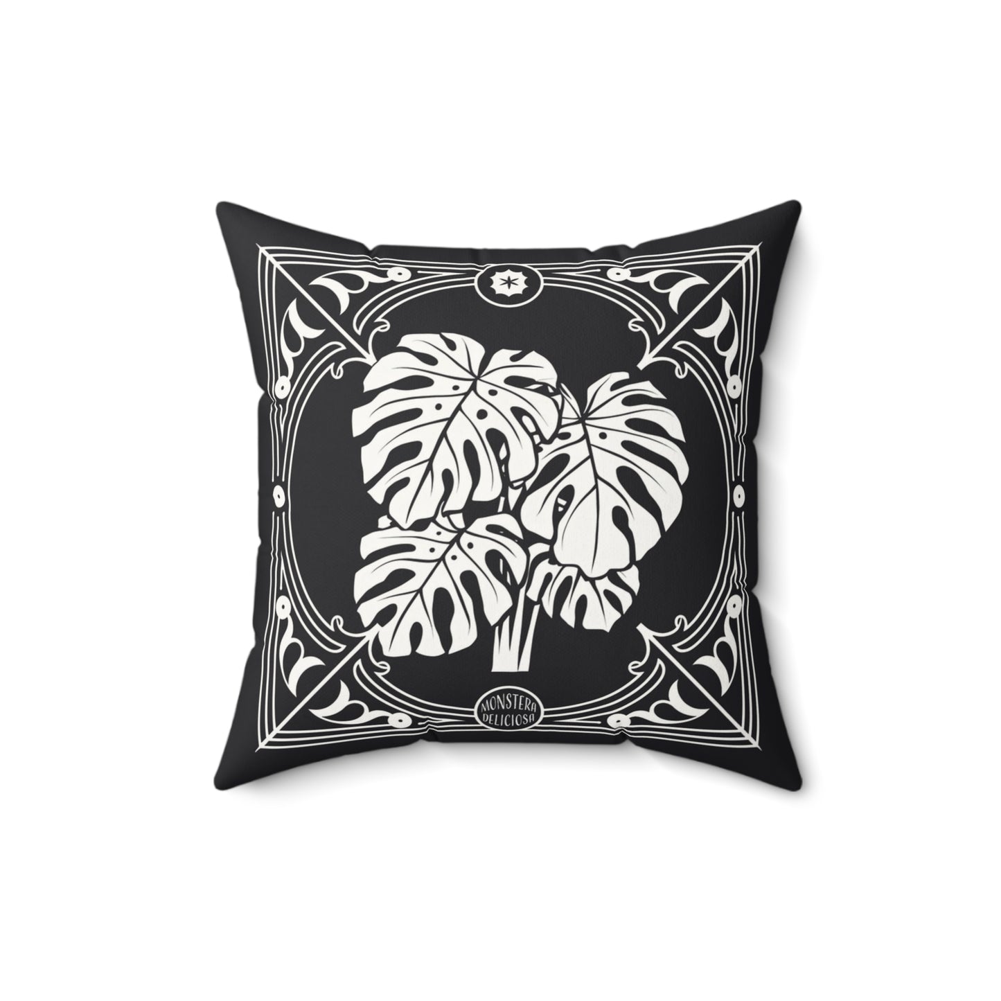 C-14 Monstera Faux Suede