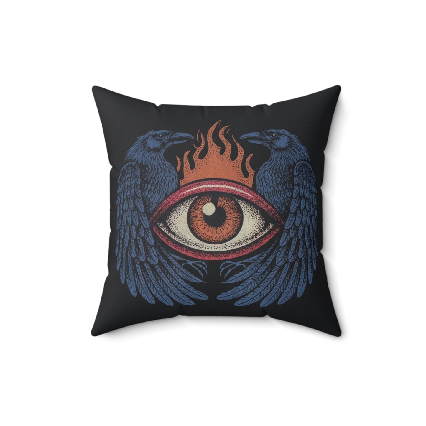 C-9 Eye Raven Faux Suede