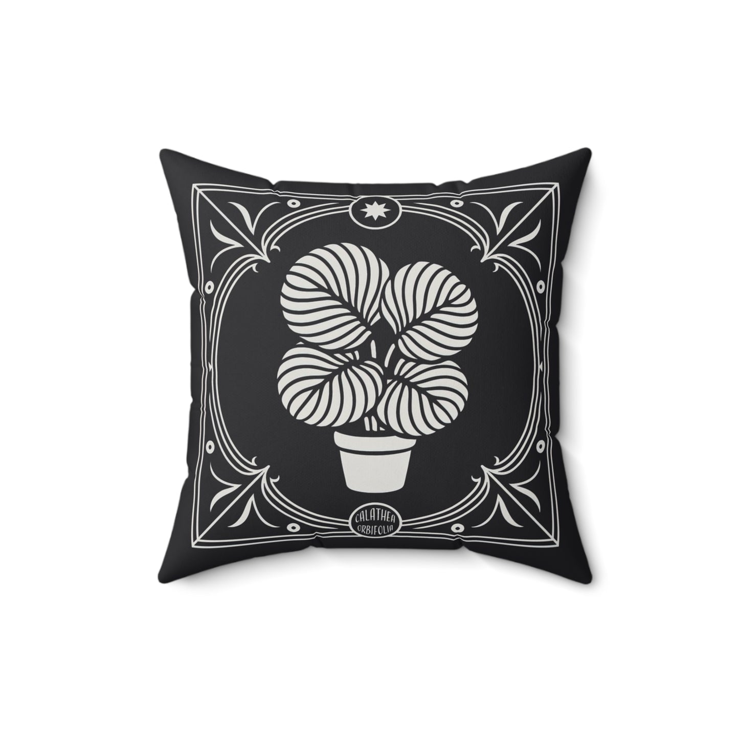 Calathea Orbifolia Faux Suede