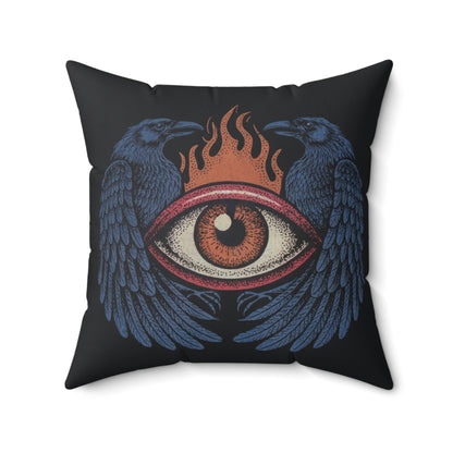 C-9 Eye Raven Faux Suede