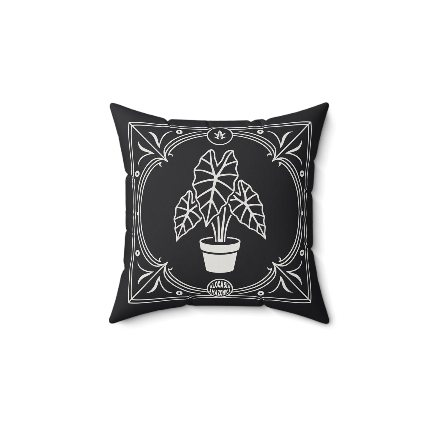 C-26 Alocasia Amazonica Faux Suede