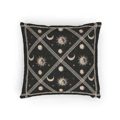 C-32 Celestial Pattern Woven Pillow