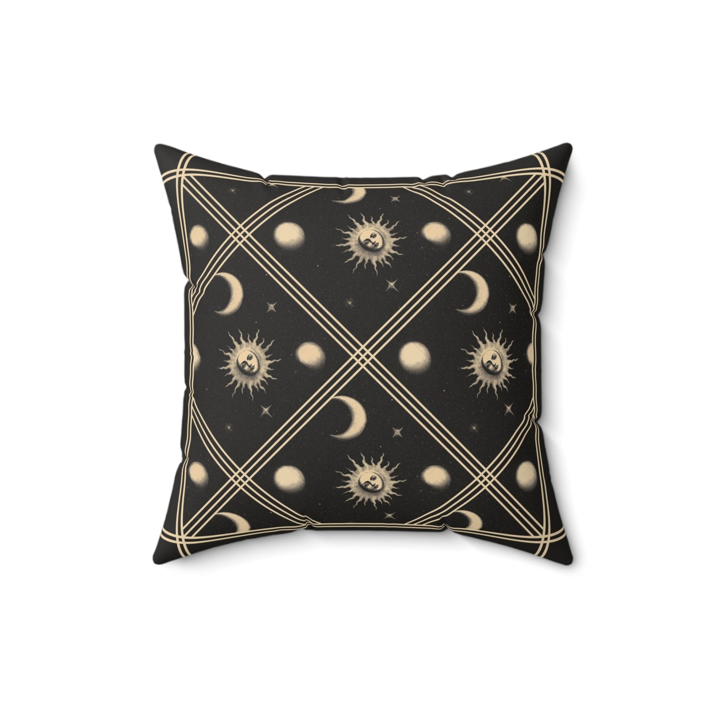 C-32 Celestial Pattern Faux Suede