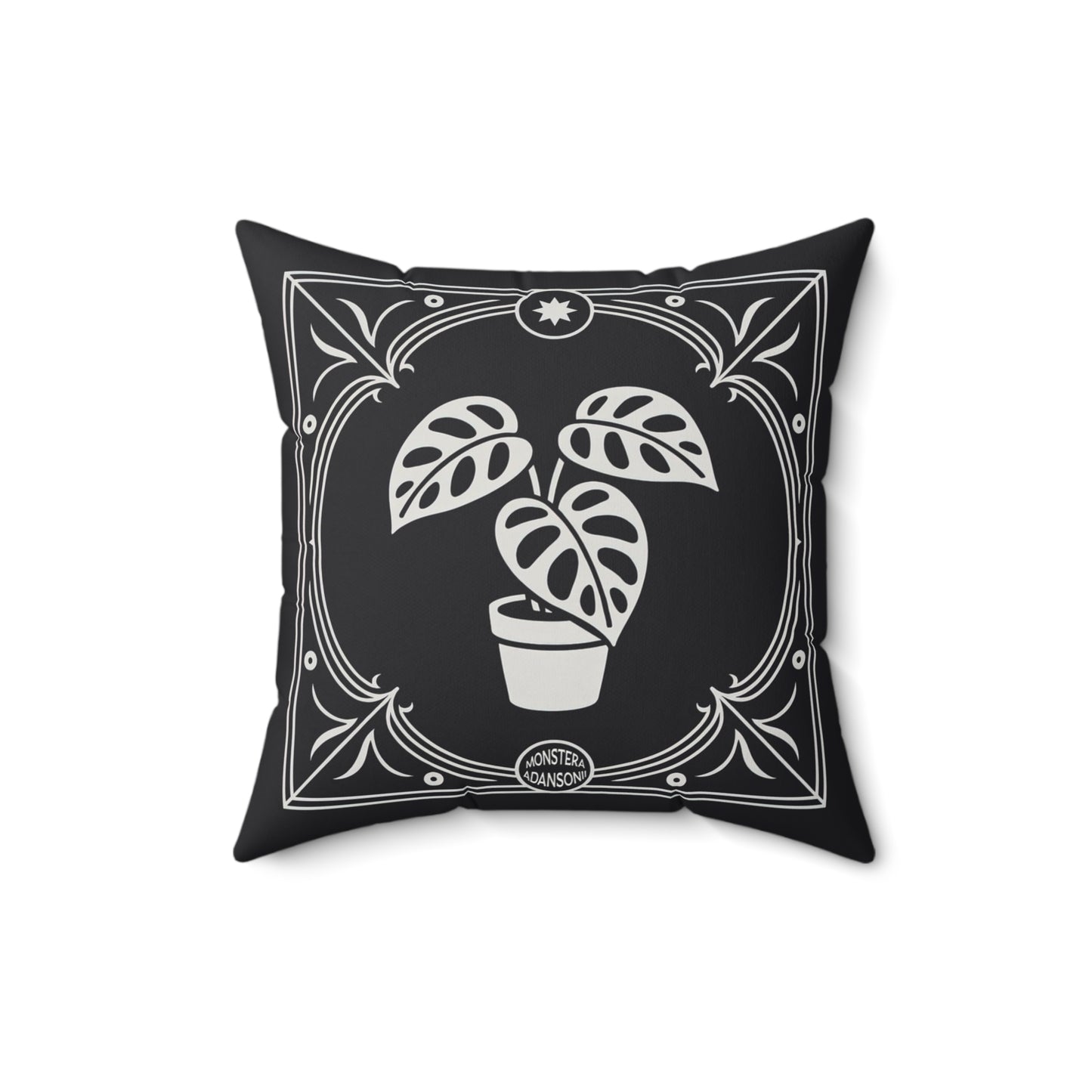 C-31 Monstera Adansonii Faux Suede