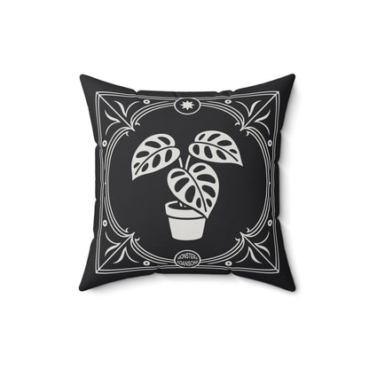 C-31 Monstera Adansonii Faux Suede