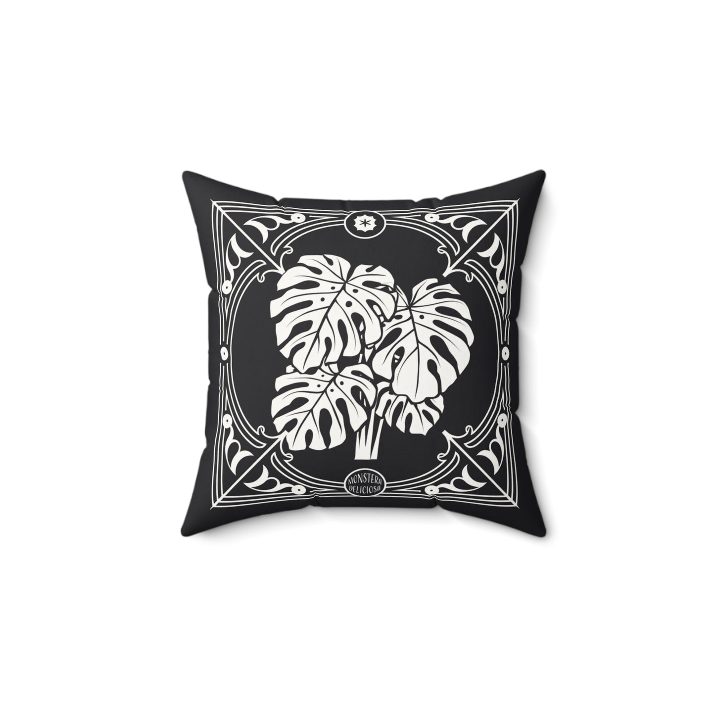 C-14 Monstera Faux Suede