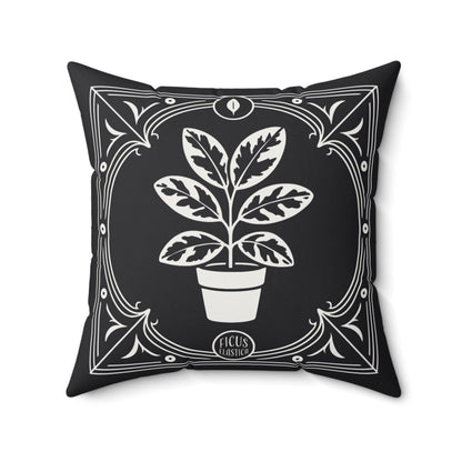 Rubber Plant Faux Suede