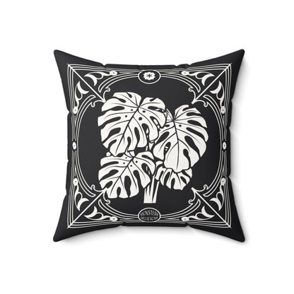 C-14 Monstera Faux Suede