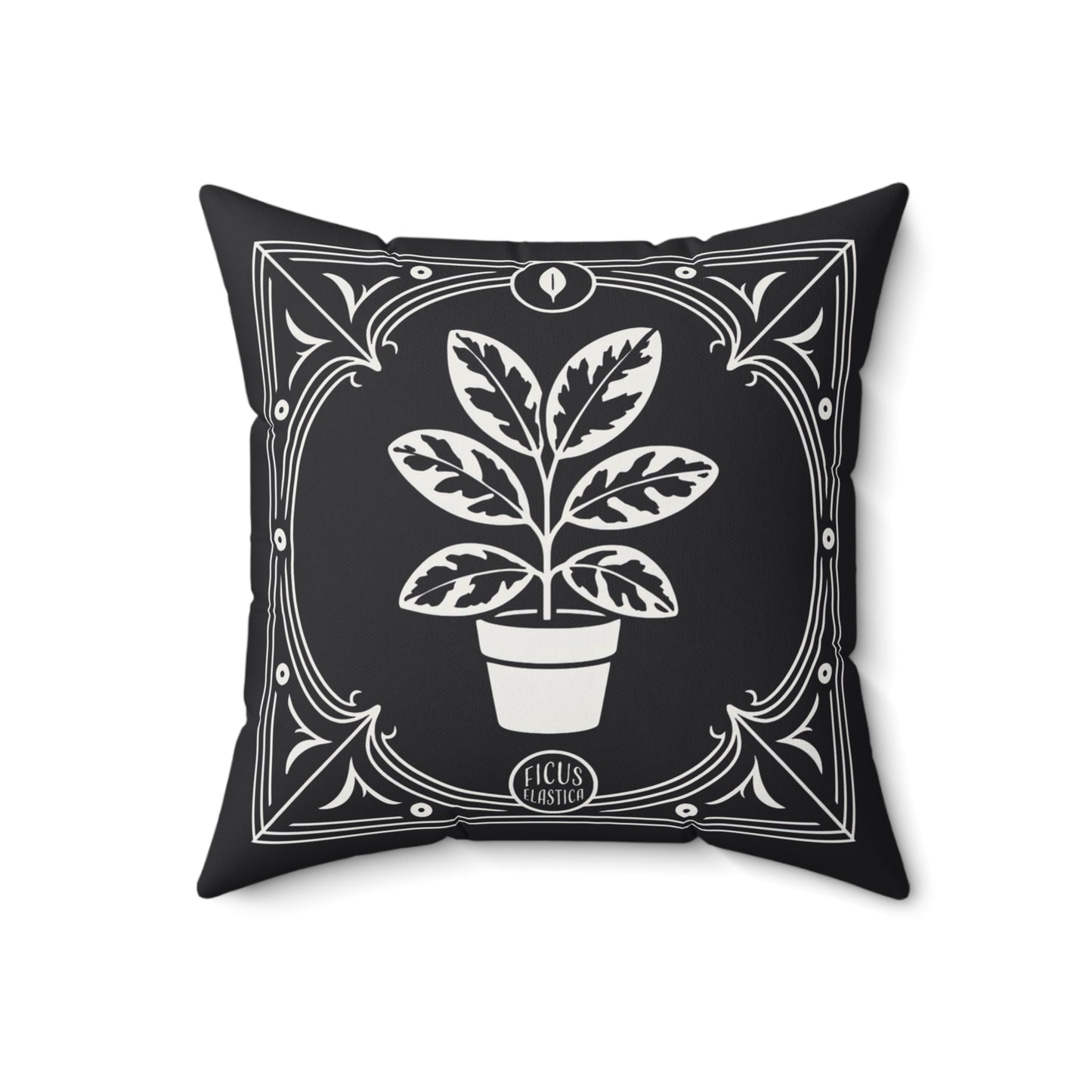 Rubber Plant Faux Suede
