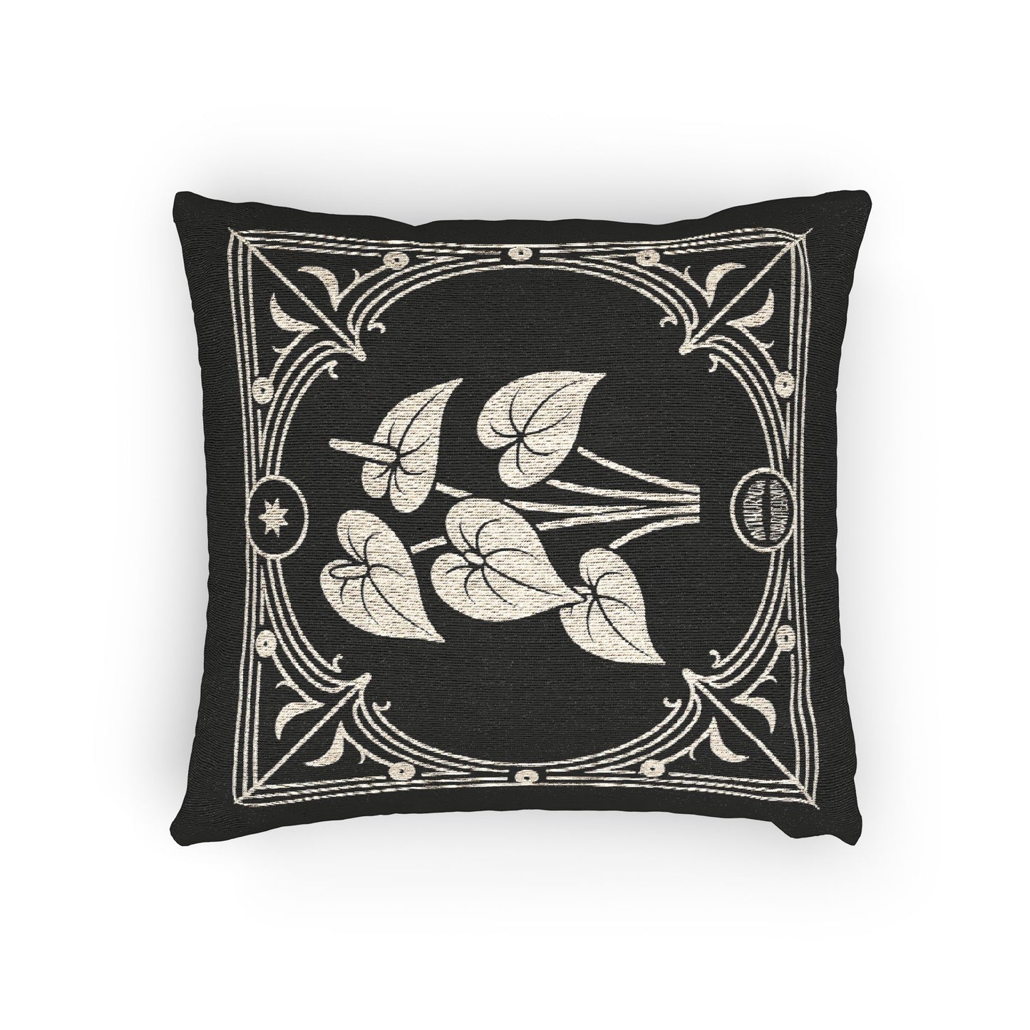 C-20 anthurium plant Woven Pillow