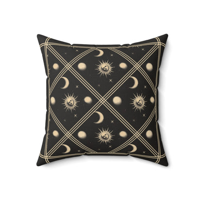 C-32 Celestial Pattern Faux Suede