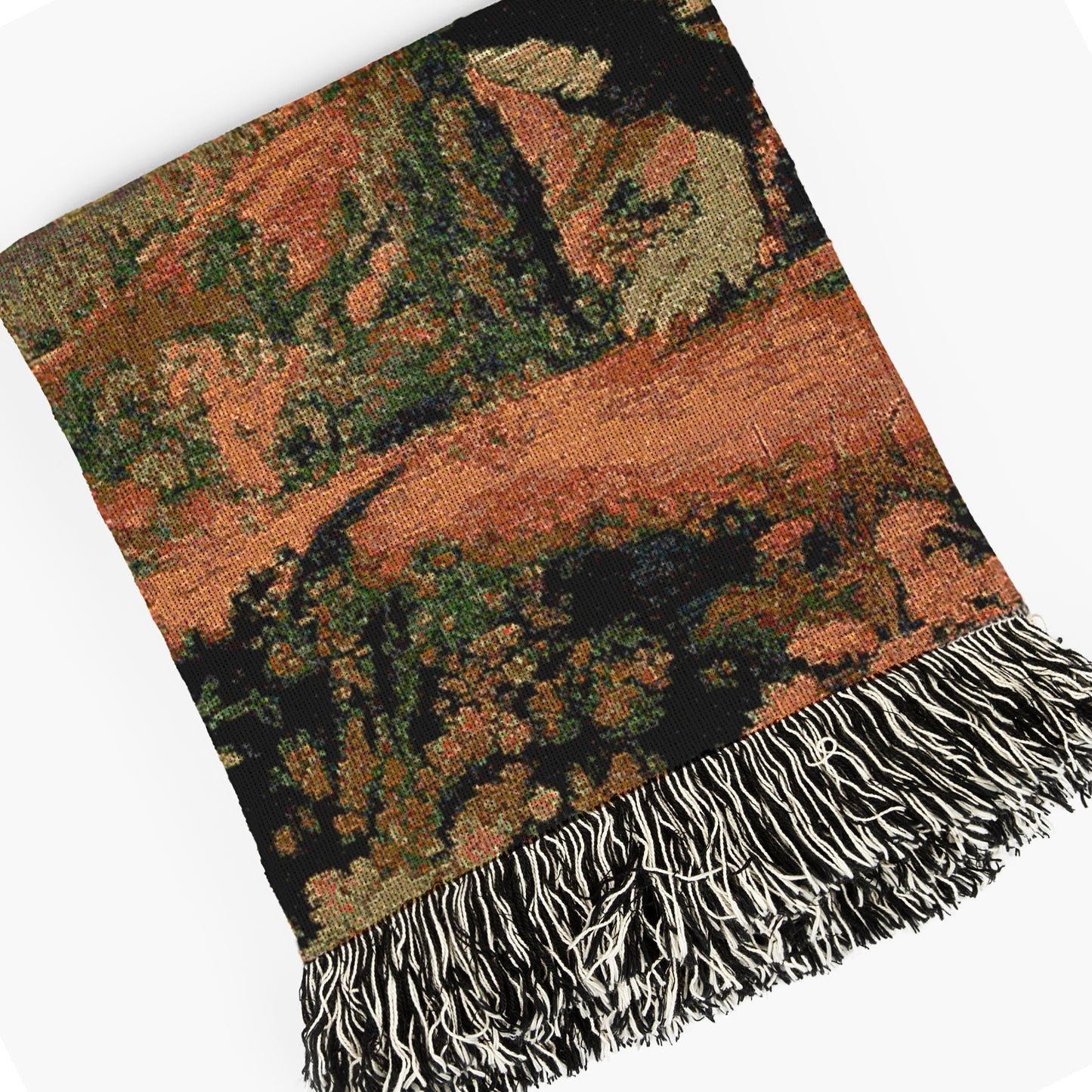 Funny Knight On Dinosaur Woven Blanket, Medieval Wall Art, Fantasy Large Wall Tapestry, Renaissance Fair Castlecore Decor, Baby Nursery Gift