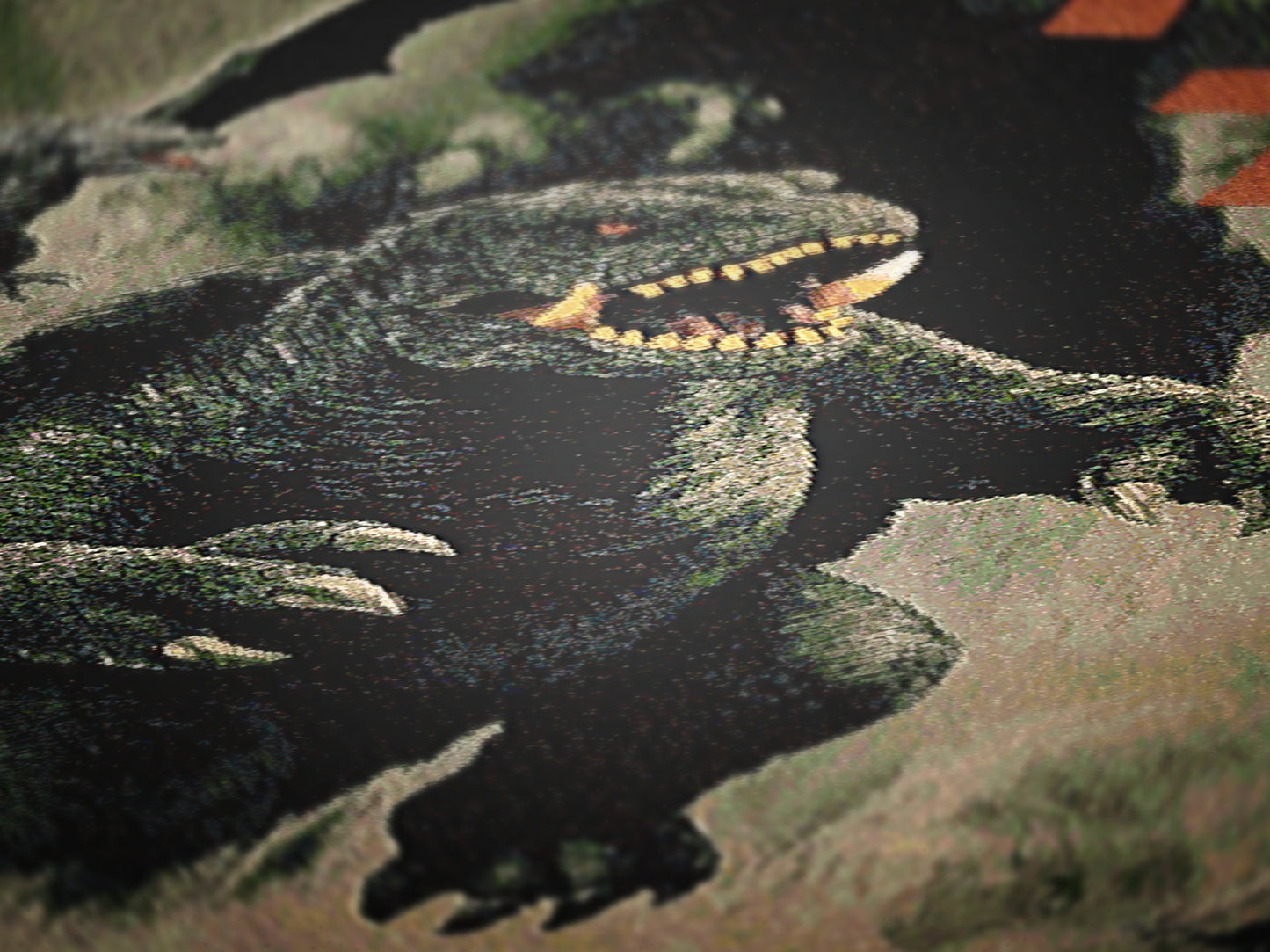 Kaiju Gamera Tapestry, Japanese Woven Wall Art, Large Tokusatsu Fantasy Woven Throw, Gamera Poster Throw, Kaiju Picnic Blanket