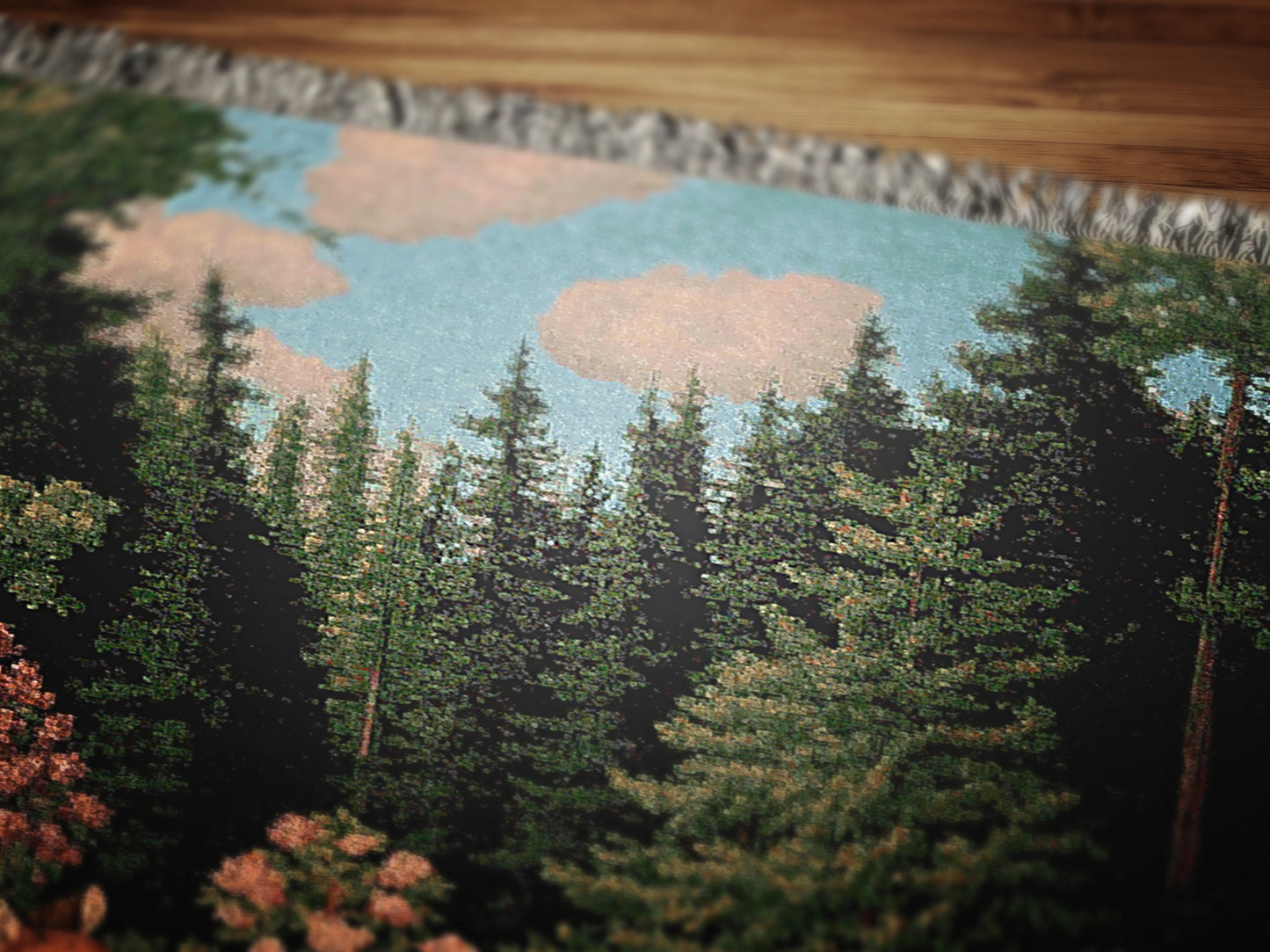 Enchanted Cottagecore Forest Tapestry Blanket, Vintage Floral Woodland Wall Art, Whimsigoth Decor Large Woven Throw