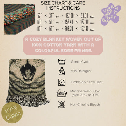 UFO Cat Abduction, Jacquard Woven Blanket, UFO Cat Selfie Funny Tapestry, Alien Home Wall Hanging Decor, Cat Lover Gifts