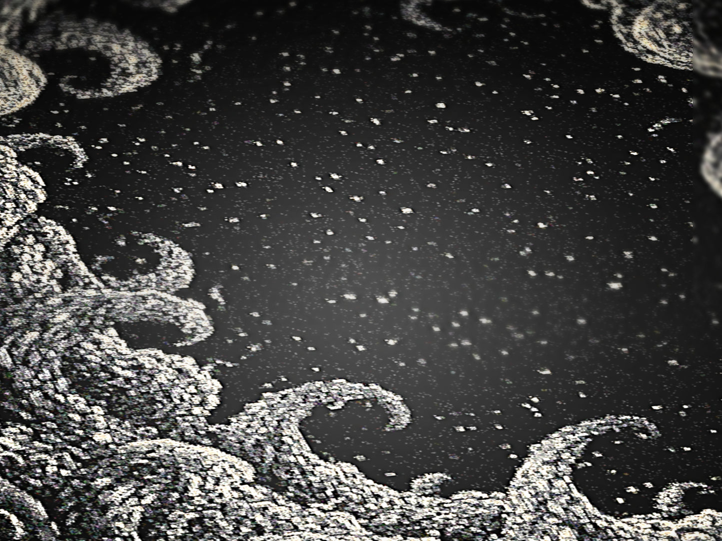 Cthulhu Tentacles In Space Woven Blanket, Cozy Throw for Stargazers, Whimsigoth Decor And Gifts, Astronomy Lovers