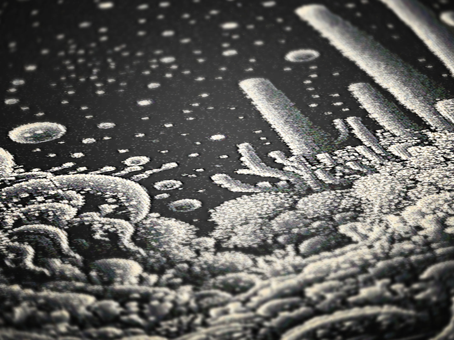 Underwater Scene for Cozy Nights, Cosmic Ocean Throw Blanket, Whimsigoth Decorative Blanket, Nautical Gift Idea, Boho Home Decor