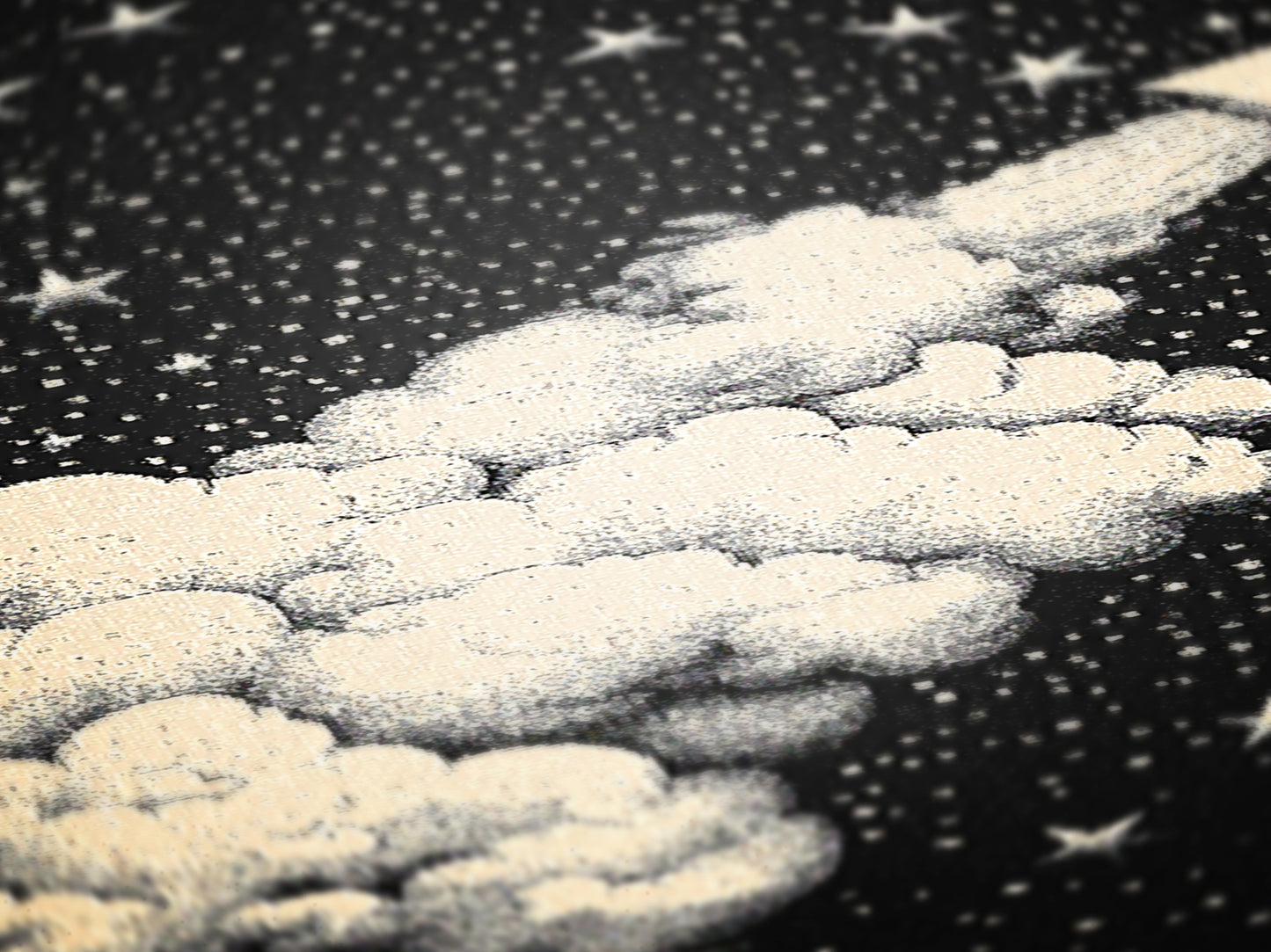 Cosmic Dreams Woven Blanket, Space Themed Throw for Stargazers, Cozy & Whimsigoth Decor, Night Sky Gift, Celestial Tapestry