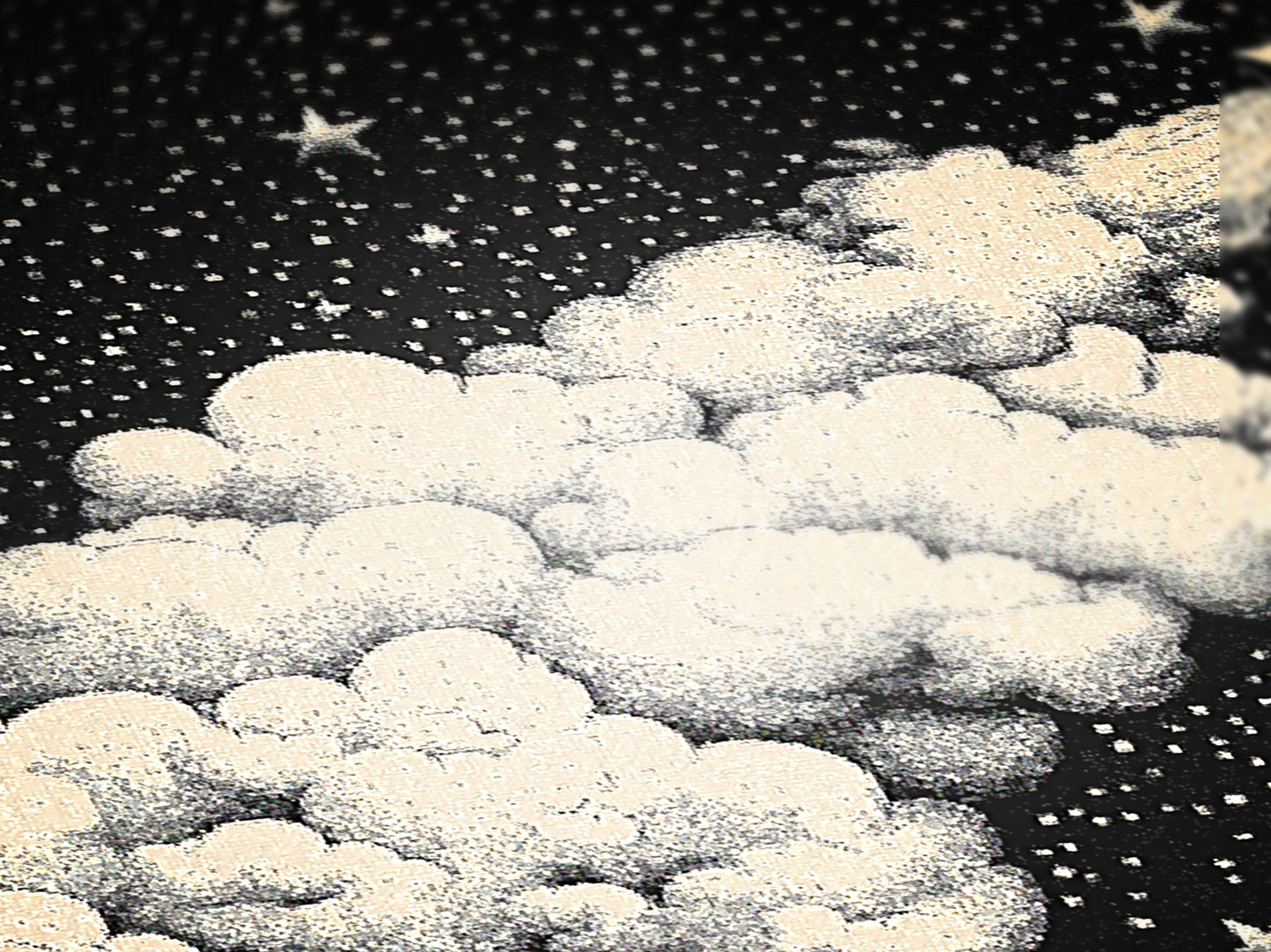 Cosmic Dreams Woven Blanket, Space Themed Throw for Stargazers, Cozy & Whimsigoth Decor, Night Sky Gift, Celestial Tapestry