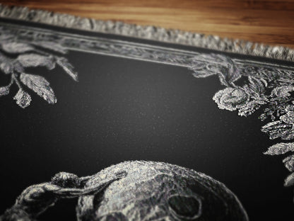 Sisyphus Woven Blanket, Greek Mythology Large Wall Tapestry, Throw Blanket Couch, Whimsigoth Dark Academia Perseverance Art