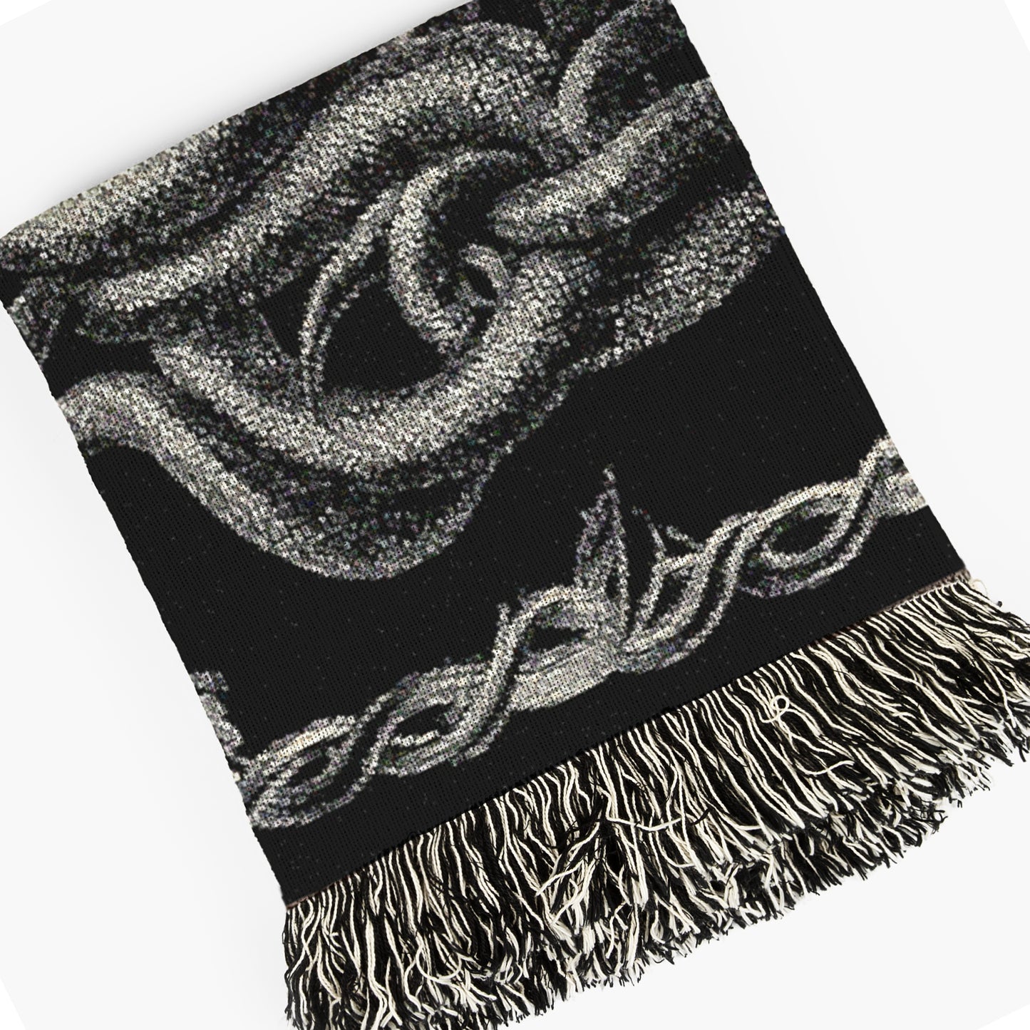 Medusa Woven Blanket, Gothic Greek Mythology Snake Goddess, Large Wall Tapestry, Throw Blanket Couch, Whimsigoth Decor, Witchcore Wall Art