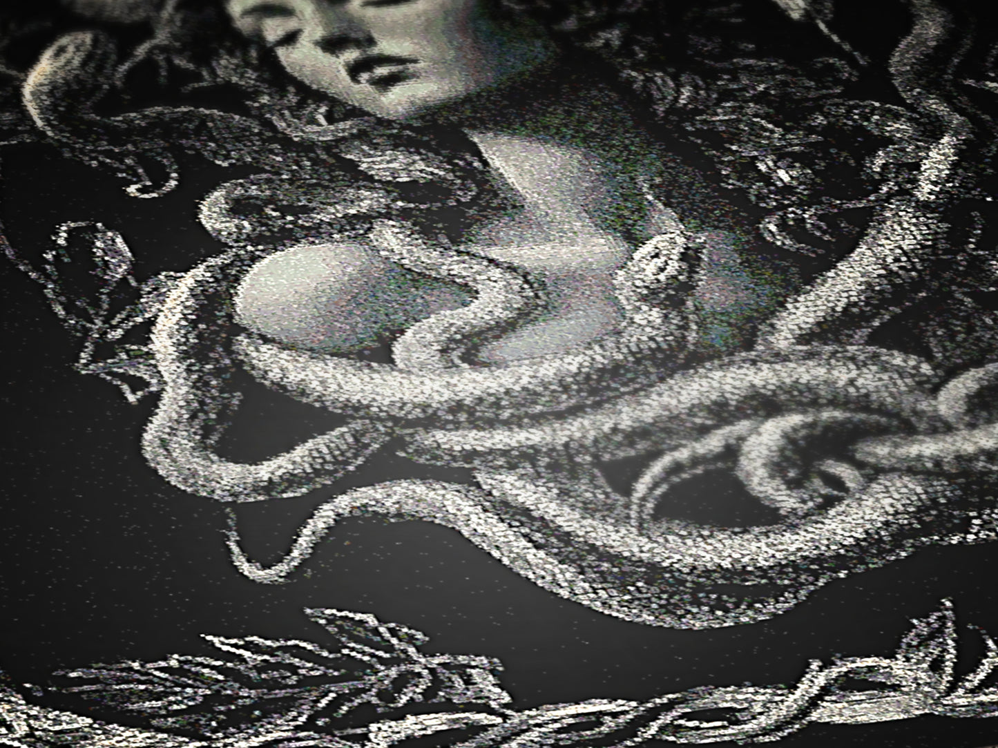 Medusa Woven Blanket, Gothic Greek Mythology Snake Goddess, Large Wall Tapestry, Throw Blanket Couch, Whimsigoth Decor, Witchcore Wall Art