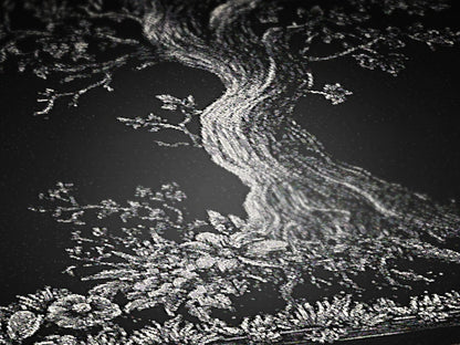 Yggdrasil, Tree of Life Woven Blanket, Mystical Large Wall Tapestry Throw for Witchcore Whimsigoth Decor, Altar Cloth or Spiritual Wall Art