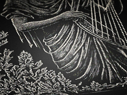 Apollo Ancient Greek God Woven Blanket, Greek Mythologicy Harp Large Wall Tapestry Throw, Librarycore Whimsigoth Aesthetic Decor