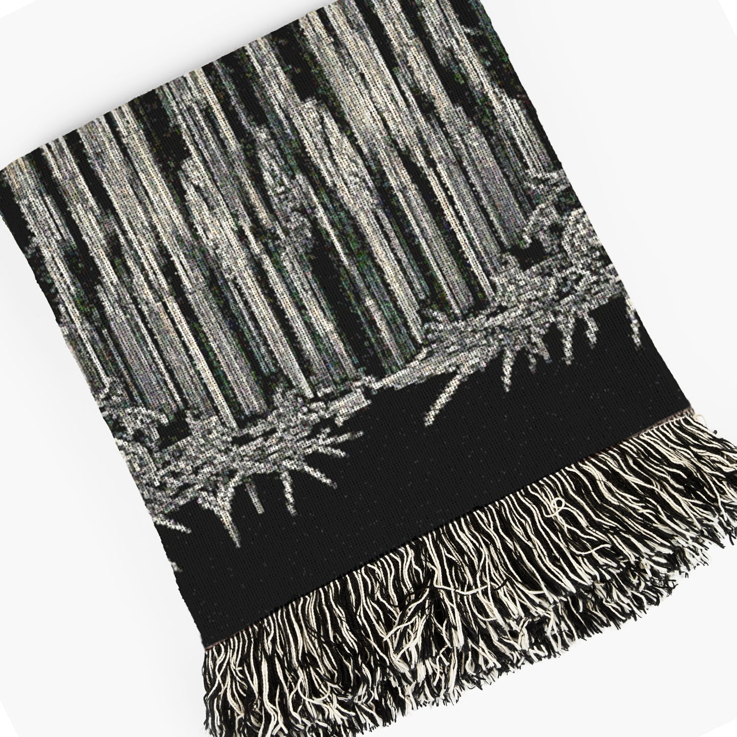 Gothic Cathedral Woven Blanket, Large Wall Tapestry, Wall Decor Over The Bed, Gift for Her, Bedspread Throw Blanket for Cozy Nights