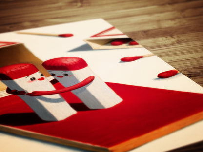 The Perfect Match, Cute Matchbook Couple Gift, Romantic Anniversary & Funny Valentine's Day Gift for Boyfriend Girlfriend, Digital Download