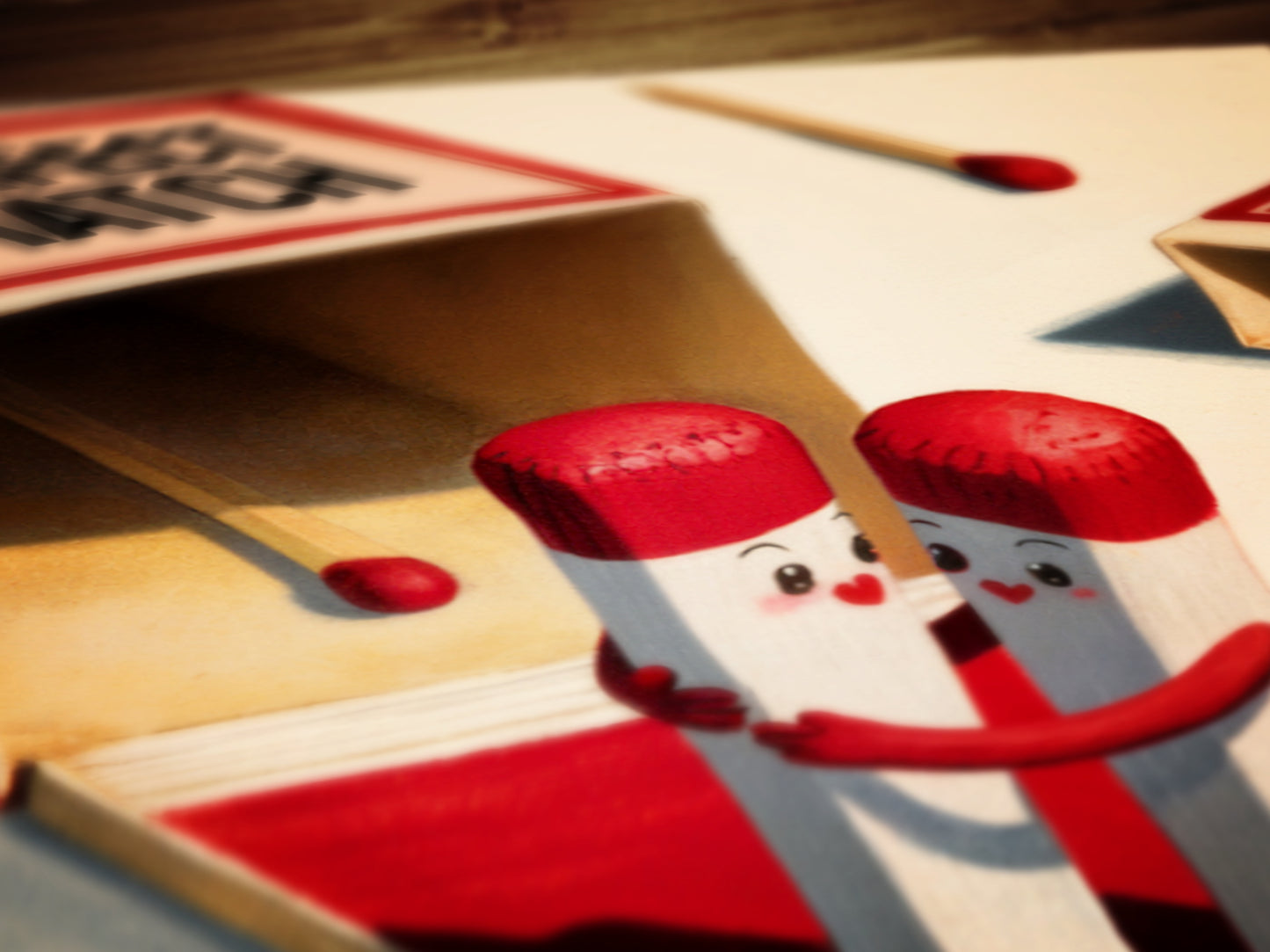 The Perfect Match, Cute Matchbook Couple Gift, Romantic Anniversary & Funny Valentine's Day Gift for Boyfriend Girlfriend, Digital Download