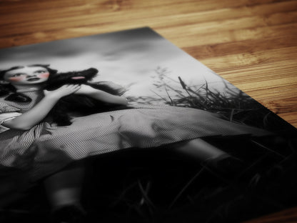 Dorothy And Toto Vintage Photograph, Actress Judy Garland Vintage Photo, Classic Hollywood film print, Retro Wizard Of Oz Poster