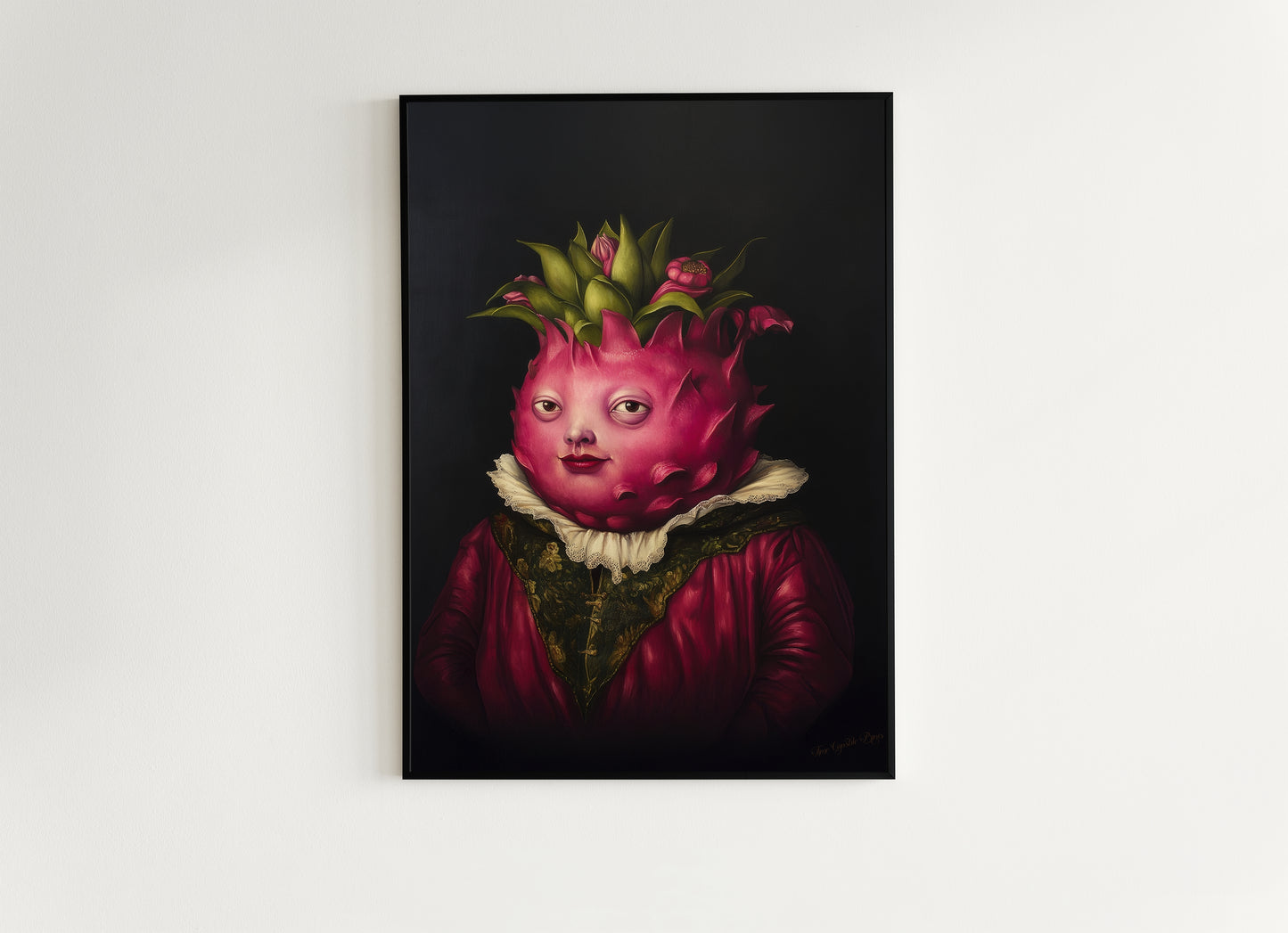 Dragon Fruit Pitaya Poster