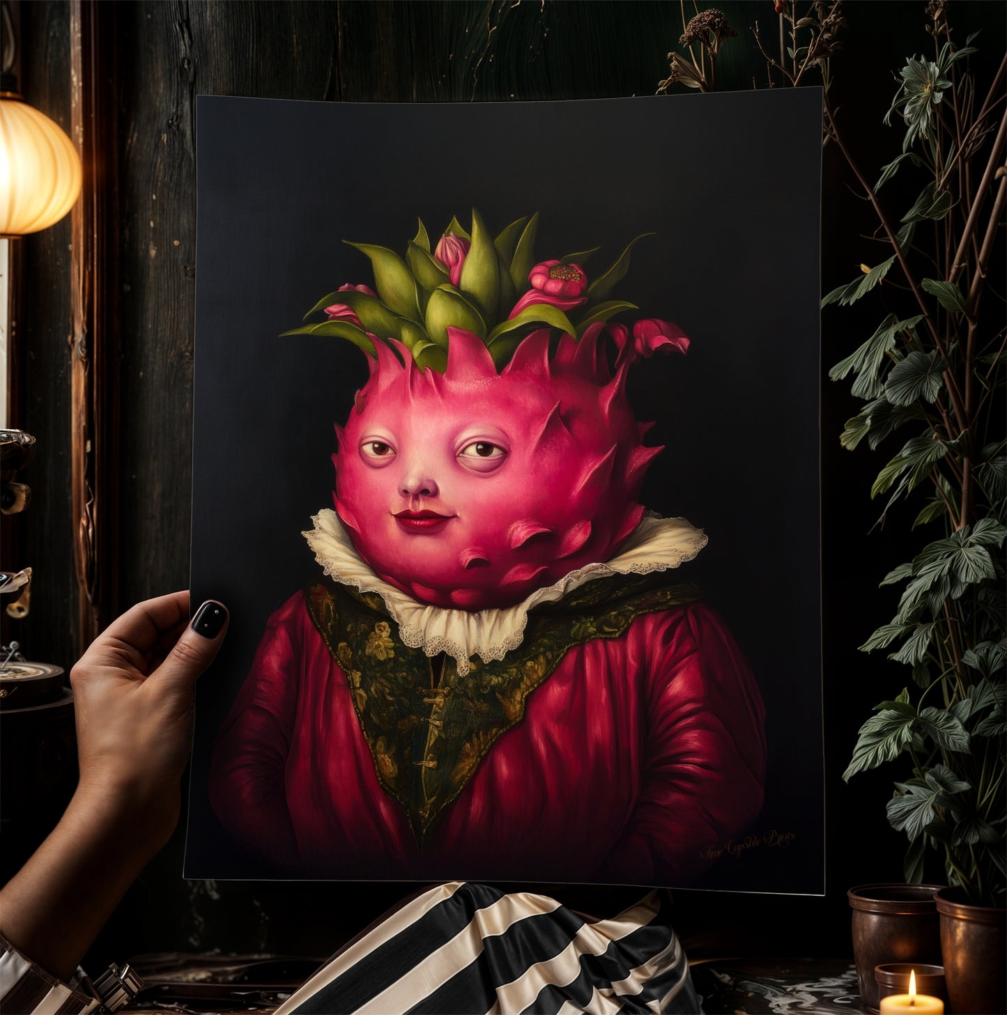Dragon Fruit Pitaya Poster