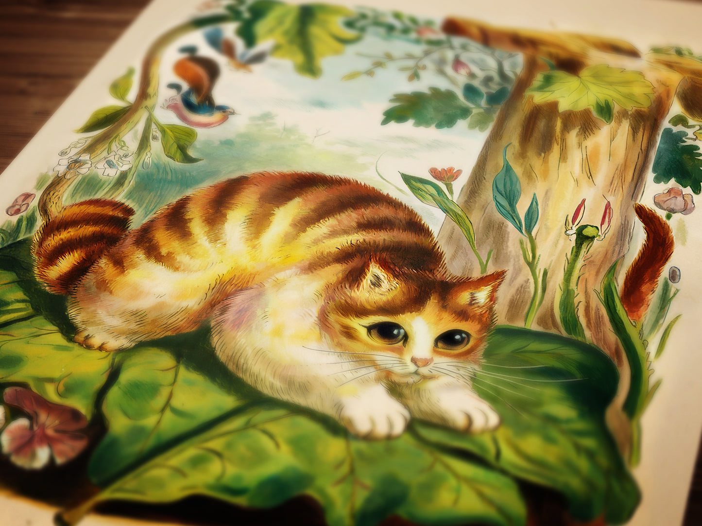 The Rare CAT-erpillar Art Print, Insects & Cat Lover Gift, Whimsighoth Animal Wall Art, Surreal Cat Poster, Quirky Decor, Weird Stuff Gift