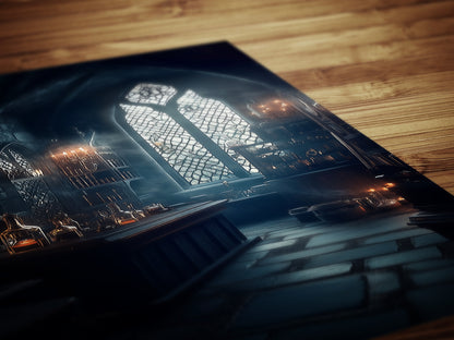 Potions Classroom Art Print, Dungeon Apothecary Poster, Wizarding World School, Magic Potions Class, Medieval Castle Core Poster