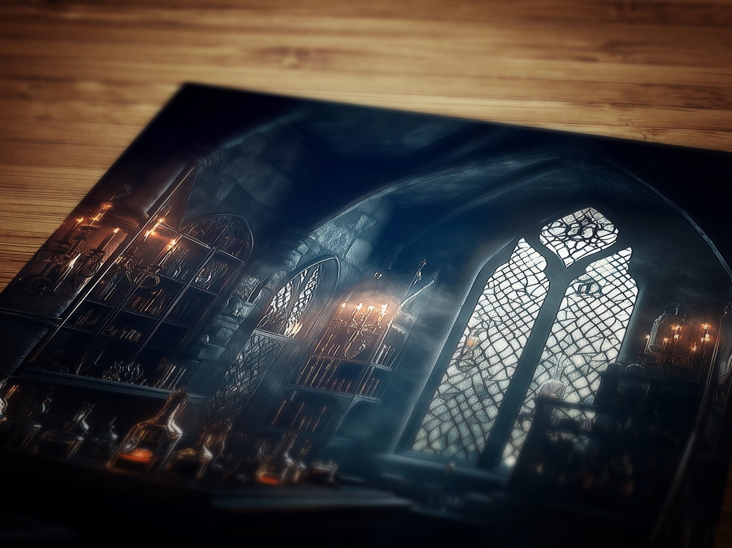 Potions Classroom Art Print, Dungeon Apothecary Poster, Wizarding World School, Magic Potions Class, Medieval Castle Core Poster