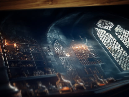 Potions Classroom Art Print, Dungeon Apothecary Poster, Wizarding World School, Magic Potions Class, Medieval Castle Core Poster