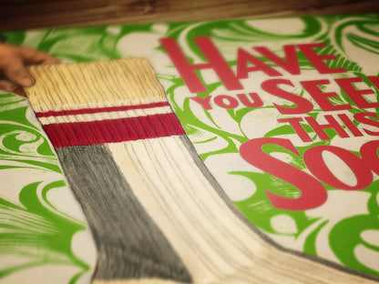 Vintage Laundry Room Wall Art, Lost Socks Poster, Retro Style Decor, Funny Laundry Art Sign, Laundry Room Decor, Weird Witty Posters